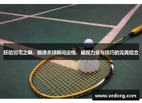 跃动羽毛之巅，极速杀球瞬间定格，展现力量与技巧的完美结合